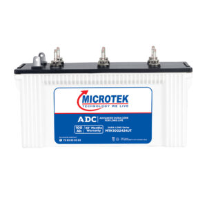 Microtek MTK1002424JT 100Ah/12V Inverter Battery
